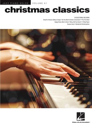 cover image of Christmas Classics--Jazz Piano Solos Series Volume 61